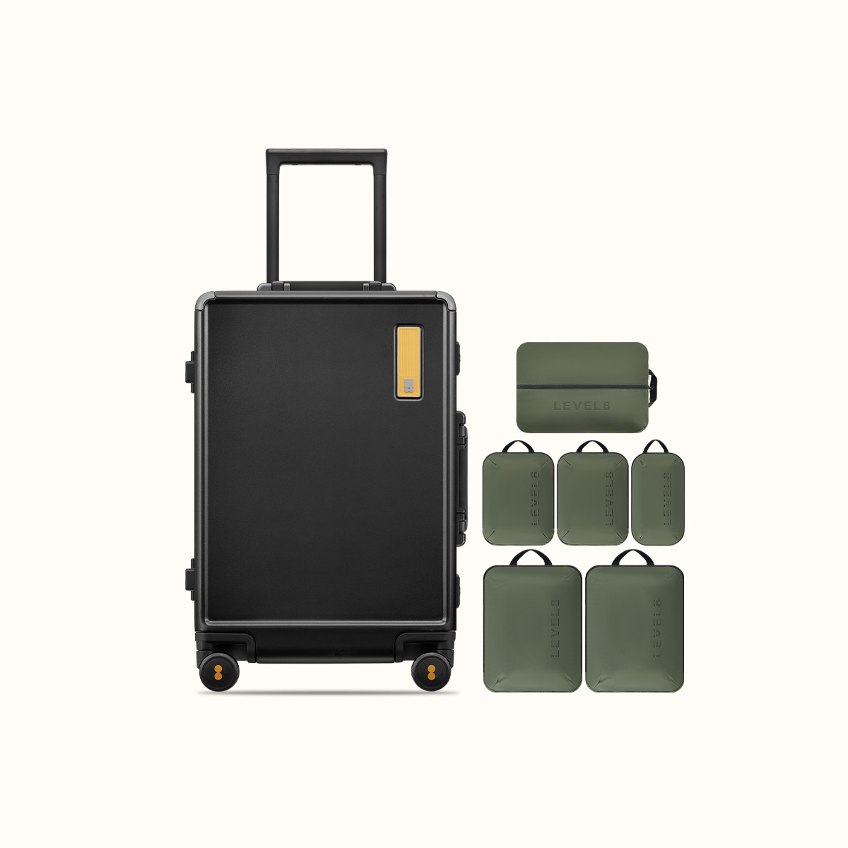 Hegent & Packing Cube Travel Set (6 pack)
